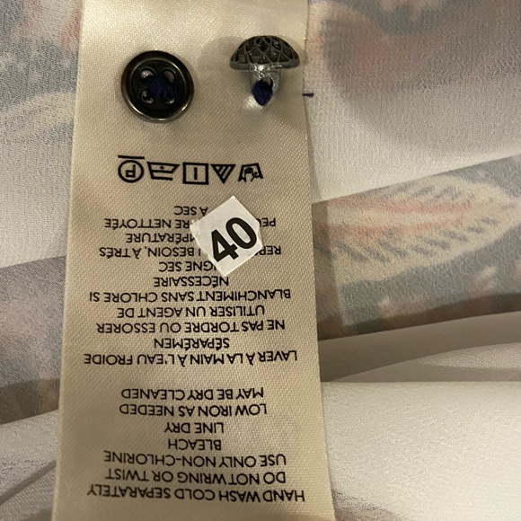 Pilcro Multicolor Paisley Blouse - Picture 9 of 9